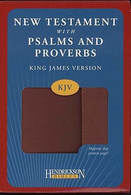 New Testament with Psalms and Proverbs-KJV-Magn... 1598568108 Book Cover