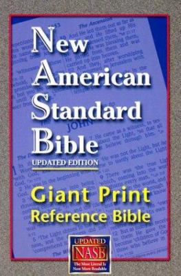 NASB Giant-Print Reference Bible: Indexed [Large Print] 1581351046 Book Cover