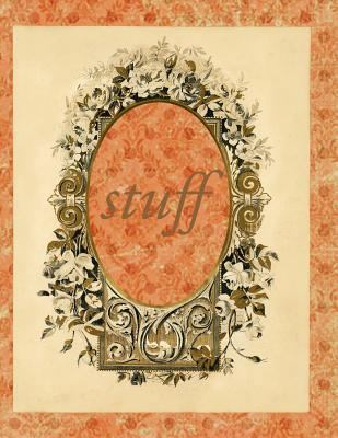 Paperback Stuff: 8.5x11 Lined Notebook with Vintage Ephemera Cover Book