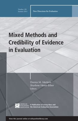 Mixed Methods and Credibility of Evidence in Ev... 1118720393 Book Cover