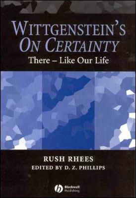Wittgenstein s On Certainty 1405134240 Book Cover