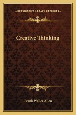 Creative Thinking 1162912154 Book Cover