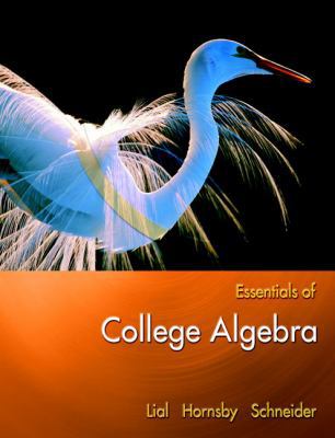 Essentials of College Algebra 0321385233 Book Cover