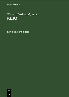 1987 [German] 3112519671 Book Cover