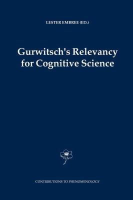 Gurwitsch's Relevancy for Cognitive Science 9048167426 Book Cover