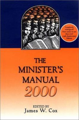 The Minister's Manual: 2000 Edition 0787945463 Book Cover