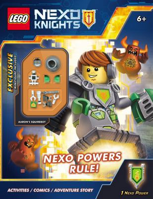 Nexo Powers Rule! [With Mini Figure] 0545905842 Book Cover