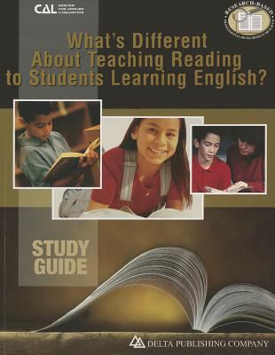 What's Different about Teaching Reading to Stud... 193274858X Book Cover