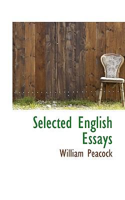 Selected English Essays 1116397706 Book Cover