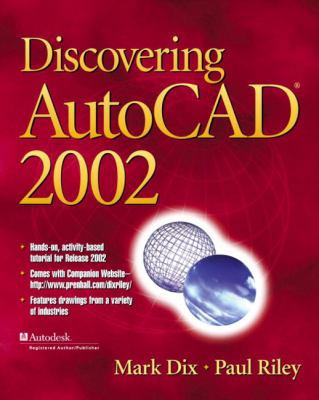 Discovering AutoCAD 2002 0130932973 Book Cover