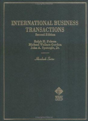 International Business Transactions 0314242341 Book Cover