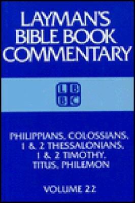 Colossians, Philippians, 1 and 2 Thessalonians,... 0805411925 Book Cover