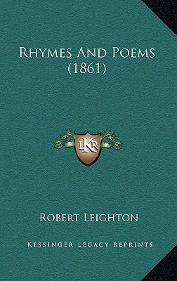 Rhymes and Poems (1861) 1164989316 Book Cover