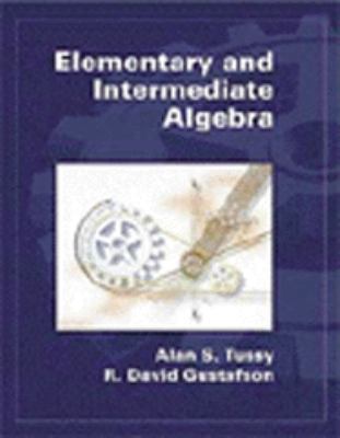 Elementary and Intermediate Algebra (Hardcover)... 0534368832 Book Cover