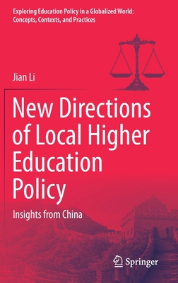 New Directions of Local Higher Education Policy... 9811644373 Book Cover