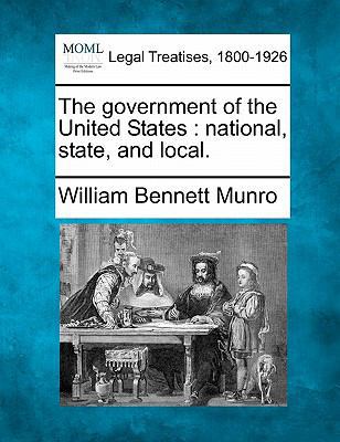 The government of the United States: national, ... 1240112157 Book Cover