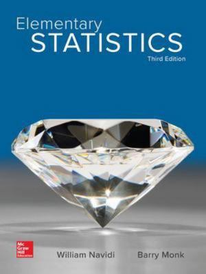 Elementary Statistics [Unqualified] 1259969452 Book Cover