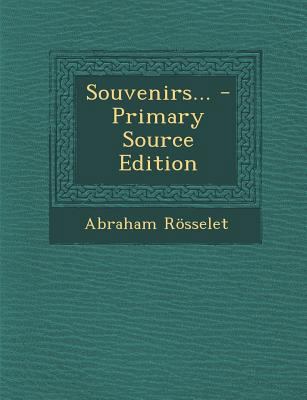 Souvenirs... [French] 1295369001 Book Cover