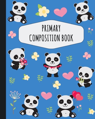 Panda Primary Composition Book: Pretty Panda Pr... 1083043692 Book Cover