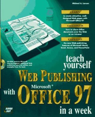 Teach Yourself Web Publishing With Microsoft Of... 1575212323 Book Cover
