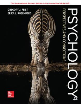 ISE Psychology: Perspectives and Connections - ... 1260092003 Book Cover