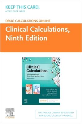 Drug Calculations Online for Kee/Marshall: Clin... 0323680690 Book Cover