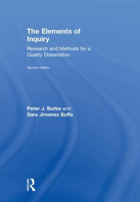The Elements of Inquiry: Research and Methods f... 0815362900 Book Cover