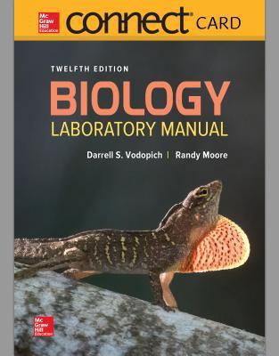 Connect Access Card for Biology Laboratory Manual 1260413268 Book Cover