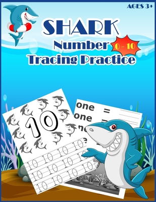 SHARKSNUMBER Tracing Practice: Handwriting Work... 1703255224 Book Cover
