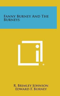 Fanny Burney and the Burneys 1258860392 Book Cover