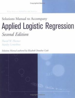 Applied Logistic Regression, Second Edition: Bo... 0471225894 Book Cover
