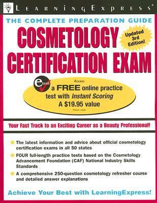 Cosmetology Certification Exam: The Complete Pr... 1576855643 Book Cover