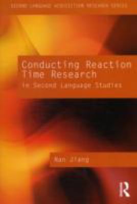 Conducting Reaction Time Research in Second Lan... 0415879345 Book Cover