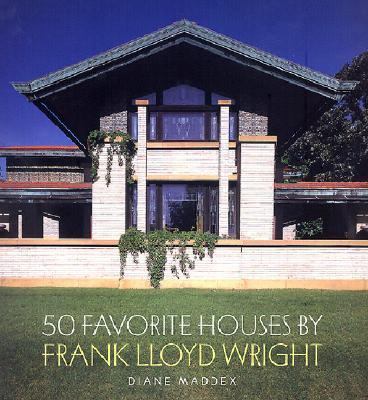 50 Favorite Houses by Frank Lloyd Wright 0810982129 Book Cover