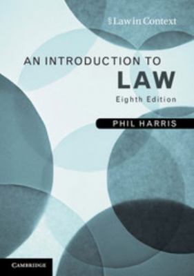 An Introduction to Law 052113207X Book Cover