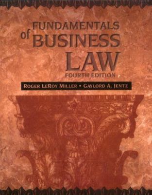 Fundamentals of Business Law 0538886579 Book Cover