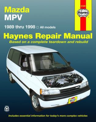 Haynes Mazda MPV Automotive Repair Manual: All ... 1563927276 Book Cover