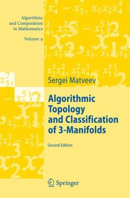 Algorithmic Topology and Classification of 3-Ma... 3642079601 Book Cover