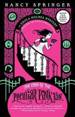 The Case of the Peculiar Pink Fan: Enola Holmes 4 1760637408 Book Cover