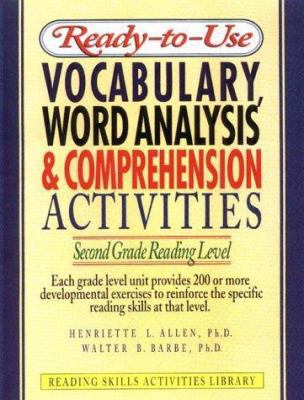 Ready-To-Use Vocabulary, Word Analysis & Compre... 0876289340 Book Cover