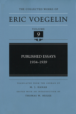Published Essays, 1934-1939 0826213375 Book Cover