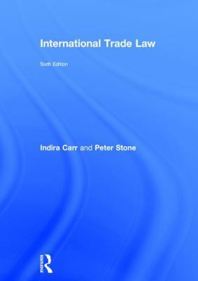 International Trade Law 113868435X Book Cover