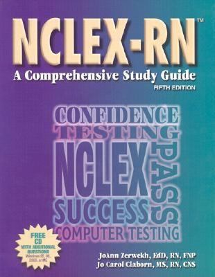 NCLEX-RN: A Comprehensive Study Guide (Book wit... 1892155044 Book Cover