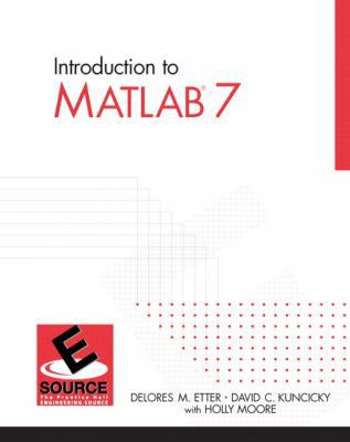 Introduction To Matlab 7 0131474928 Book Cover