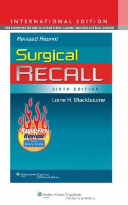 Surgical Recall 1451176422 Book Cover