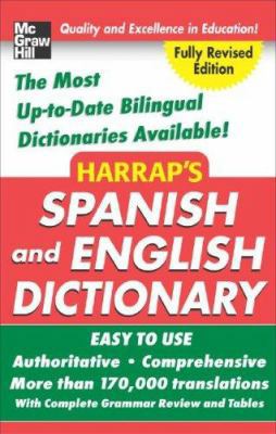 Harrap's Spanish and English Dictionary B007YXPQ82 Book Cover