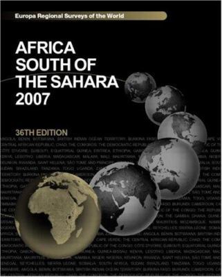 Africa South of the Sahara 2007 1857433696 Book Cover