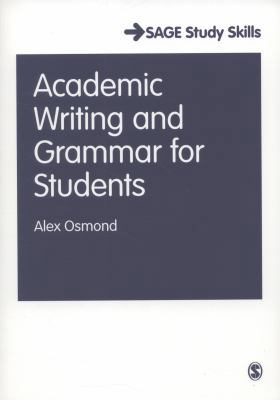 Academic Writing and Grammar for Students 144621091X Book Cover