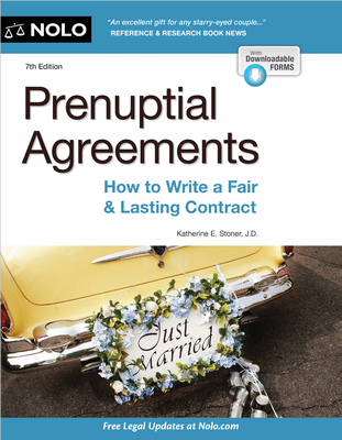 Prenuptial Agreements: How to Write a Fair & La... 1413330037 Book Cover