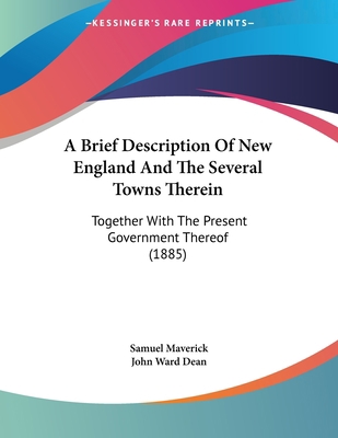 A Brief Description Of New England And The Seve... 1437448003 Book Cover